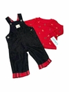 Conjunto jardinero y remera CARTER´S