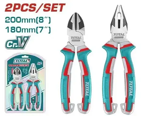 Kit de 2 pinzas Industrial Total THT2K0206
