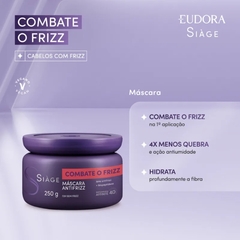 ED - Máscara Capilar Siàge Combate o Frizz 250g - comprar online