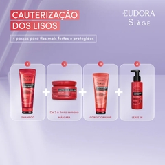 ED - Shampoo Siàge Cauterização dos Lisos 250ml