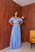 Vestido Verona Saia plissada com Brilho na internet