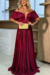 Vestido Verona Saia plissada com Brilho - comprar online
