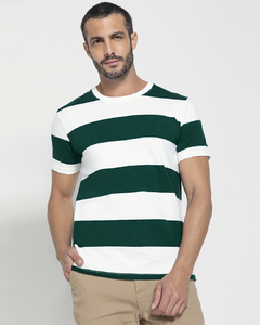 Camiseta Listrada Masculina Em Algodão - ENFIM - comprar online