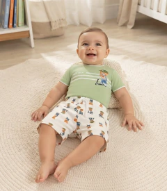 Conjunto Infantil Masculino Urso Trick Nick