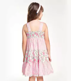 Vestido Infantil Feminino De Alça Trick Nick - Ellos da Moda
