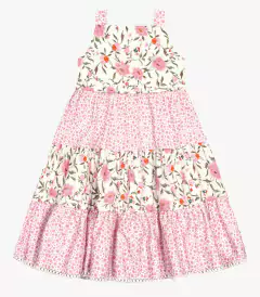 Imagem do Vestido Infantil Feminino De Alça Trick Nick