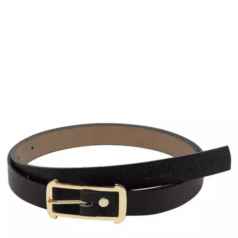 Cinto Classe Fino Fivela Dourada - comprar online