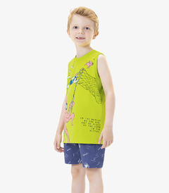 Conjunto Regata com Bermuda Rovi Kids - comprar online
