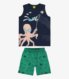 Conjunto Regata com Bermuda Rovi Kids - comprar online