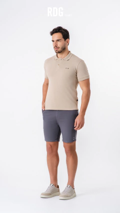Bermuda Masculina Sport Fino Cinza - Ellos da Moda