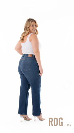 CALÇA FEM RETA CROPPED PLUS SIZE - comprar online