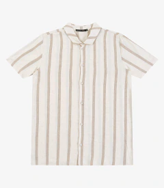 Camisa Masculina Linho Maquinetado Diametro - loja online