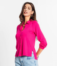 Camisa Manga Longa Com Botões Endless