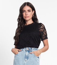 Blusa Feminina De Renda Endless na internet