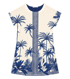 Imagem do Vestido De Poly Light Feminino Estampado Endless