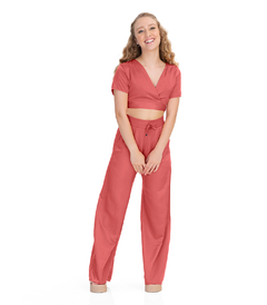 Calça Juvenil Feminina Em Viscopoly Glow Minty - comprar online