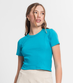 Blusa Juvenil Feminina Em Ribana Minty - comprar online