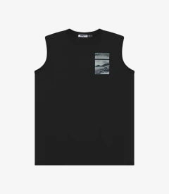 Regata Masculina Meia Malha Com Estampa Minty - comprar online