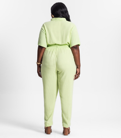 Calça Plus Size Feminina Em Linho Secret Glam - comprar online