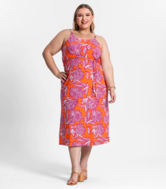 Vestido Midi Com Estampa Feminino Secret Glam - comprar online