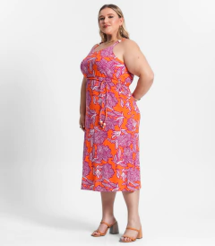 Vestido Midi Com Estampa Feminino Secret Glam - comprar online