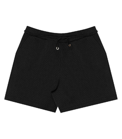 Shorts Feminino Plus Size Em Moletinho Secret Glam - Ellos da Moda