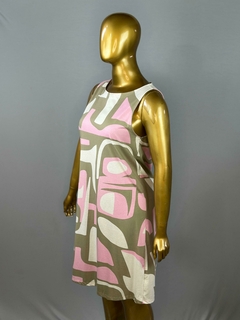 Vestido Feminino Regata Estampado Em Algodão - comprar online