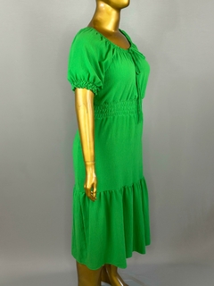 Vestido Midi Babado