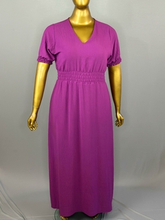 Vestido Longo Liso - comprar online