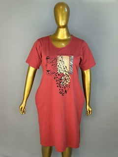 Vestido Estornado Com Bolso - Ellos da Moda
