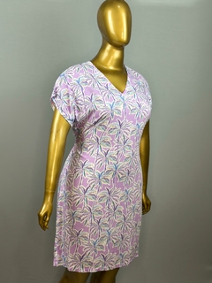 Vestido Reto Estampado - comprar online