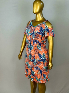 Vestido Curto Estampado Malwee na internet