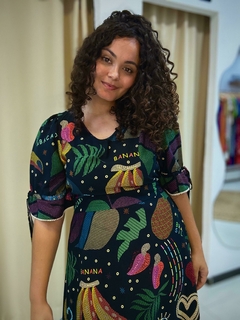 Vestido estampado Elite na internet