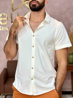 CAMISA FIT MC MALHA COTELE - Ellos da Moda