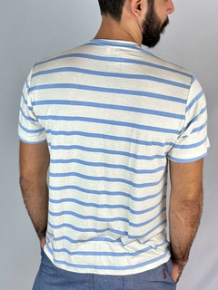 Camiseta Lino Trendi Botão - loja online