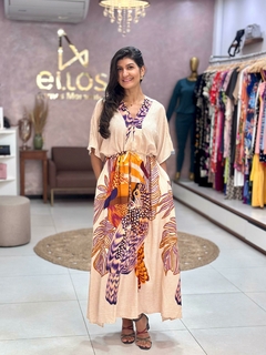 Vestido estampado Elite na internet