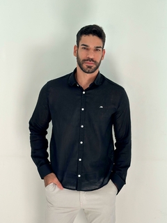 CAMISA FIT ML LINHO MISTO - comprar online
