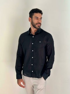 CAMISA FIT ML LINHO MISTO na internet