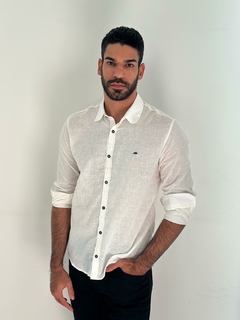CAMISA FIT ML LINHO MISTO - loja online