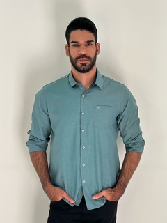 CAMISA TRAD. ML FIO A FIO LISO MX-72 - loja online