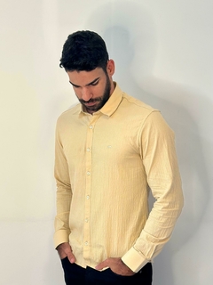 Imagem do Camisa Fit Slim Enrrugado Liso MX-72