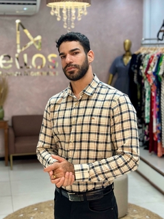 Camisa Fit ML Xadrez 100% Renaut - comprar online