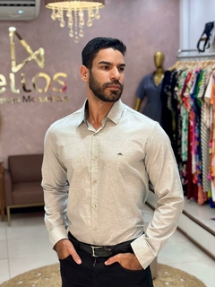 Camisa Fit ML Fio A Fio Lisa MX - loja online