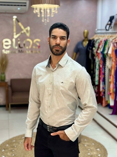 Camisa Fit ML Fio A Fio Lisa MX - Ellos da Moda