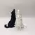 Escultura 3D estátua de lobo Vintage Aze na internet
