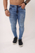 Calça Slim Jeans Básica Clara na internet