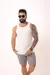 Camiseta Regata Americana Off White - comprar online