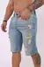 Bermuda Jeans Destroyed Clara Sobretinto - comprar online