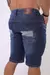Bermuda Jeans Destroyed Escura na internet