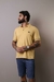 Camisa Gola Polo Bege - comprar online